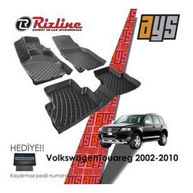 Rizline Volkswagen Touareg 2002-2010 3D Havuzlu Paspas