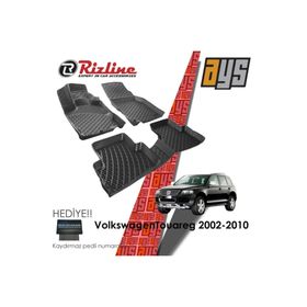 Rizline Volkswagen Touareg 2002-2010 3D Havuzlu Paspas