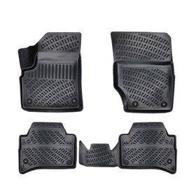 Rizline Volkswagen Touareg 2002-2010 Bej 3D Havuzlu Paspas