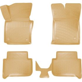 Rizline Volkswagen Touran 2003-2015 Bej 3D Havuzlu Paspas