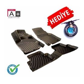 Rizline Volkswagen Toureg 10-14 Bej 3D Havuzlu Paspas