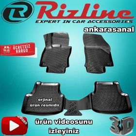 Rizline Volkswagen Yeni Polo 2018 3D Havuzlu Paspas