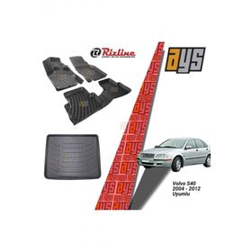Rizline Volvo S40 3D Havuzlu Bagaj Havuzu 2004-2012 Arası Oto Paspas