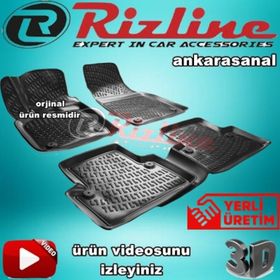 Rizline Volvo S40 Bej 3D Havuzlu Paspas