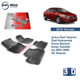 Rizline Volvo S60 2010 Sonrası 3d Havuzlu Paspas