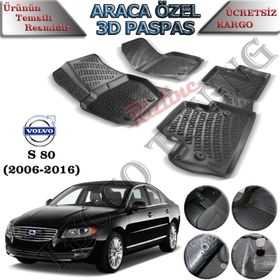 Rizline Volvo S80 3D 2006-2016 Havuzlu Paspas