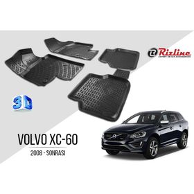 Rizline Volvo Xc60 2008 Sonrası 3D Havuzlu Paspas