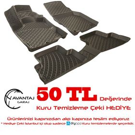 Rizline Volvo XC70 2010 Sonrası 3D Havuzlu Paspas