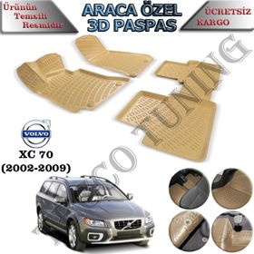 Rizline Volvo XC70 Bej 3D Havuzlu Paspas