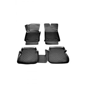 Rizline VW Caddy 2003 - 2010 Arası Siyah 3D Havuzlu Paspas