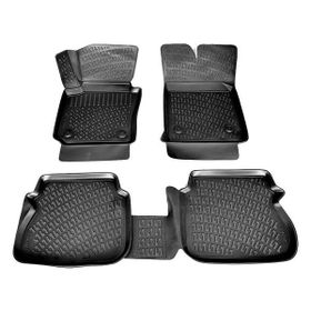 Rizline VW Caddy 2015-2020 Arası Siyah 3D Havuzlu Paspas
