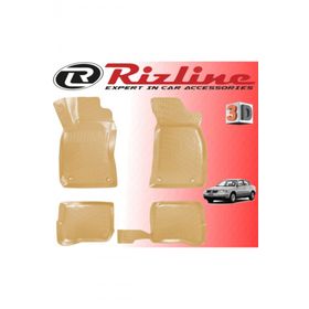 Rizline VW Passat B5 Bej 1996-2004 Arası 3D Havuzlu Paspas