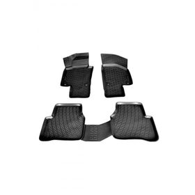 Rizline VW Passat B7 Variant 2011 - 2015 Arası Siyah 4'lü Set 3D Havuzlu Paspas
