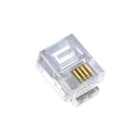 Rj11 4 Pin 100 Adet Jack