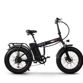 RKS Nitro Pro Siyah Katlanabilir Elektrikli Bisiklet