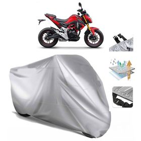 RKS RN 180 Siyah Arka Çanta Uyumsuz Ultra Kalın Su Geçirmez Motor Brandası