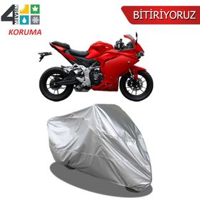RKS RNX Siyah Arka Çanta Uyumsuz Ultra Kalın Su Geçirmez Motor Brandası