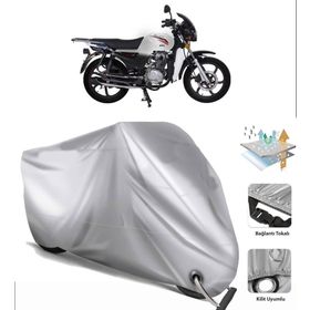 RMG Moto Gusto Ranger 100 Siyah Arka Çanta Uyumsuz Ultra Kalın Su Geçirmez Motor Brandası