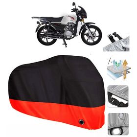 RMG Moto Gusto Ranger 100 Siyah Arka Çanta Uyumsuz Ultra Kalın Su Geçirmez Motor Brandası