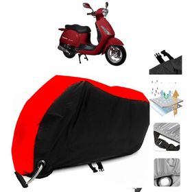 RMG Moto Gusto Venice Siyah Arka Çanta Uyumsuz Ultra Kalın Su Geçirmez Motor Brandası