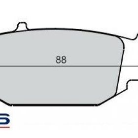 Rms Honda CB 250 R Arka Fren Balata