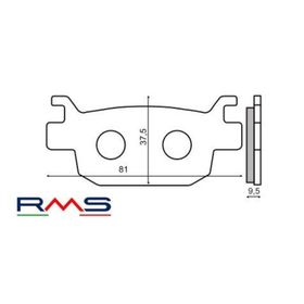 Rms Honda Forza 250 Arka Fren Balata