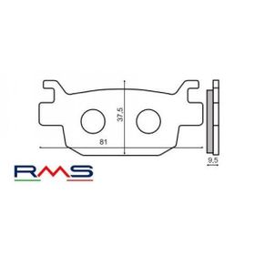 Rms Honda Forza 300 Arka Fren Balata