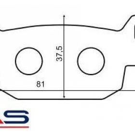 Rms Honda Forza 300 Arka Fren Balata