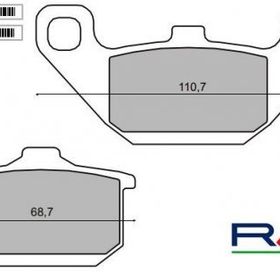 Rms Kawasaki En 500 Ön Fren Balata