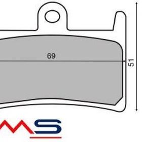 Rms MT-09 Ön Fren Balata