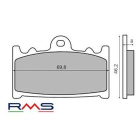 Rms Suzuki GSX 1250 FA Ön Fren Balata