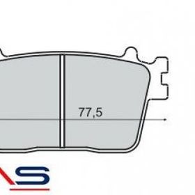 Rms Suzuki GSX-R 600 2011 ve Sonrası Arka Fren Balata