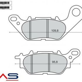 Rms Yamaha Cygnus L Ön Fren Balata