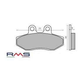 Rms Yamaha Cygnus X Ön Fren Balata