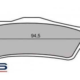 Rms Yamaha TT 600 1993-2000 Ön Fren Balata