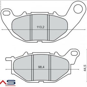 Rms Yamaha X-Max 125 Ön Fren Balata