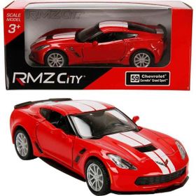 RMZ City Amerikan Serisi Chevrolet Corvette Grand Sport Kırmızı 1:32 Die Cast Çek Bırak Model Araba