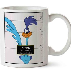 Roadrunner Mugshot Looney Tunes Baskılı Kupa