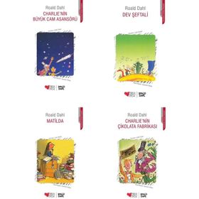 Roald Dahl Çocuk Edebiyatı Seçkisi 4 Kitap - Can Yayınları