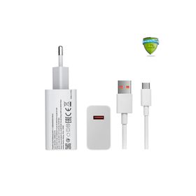 Robeve Xiaomi Uyumlu Type C 33W Hızlı Şarj Cihazı Şarj Aleti Kablo + Adaptör