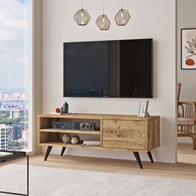 Robin Home Ahşap Ayaklı 110 cm Milano Tv Sehpası