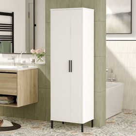Robin Home Carmen Çok Amaçlı Dolap Vileda Beyaz Banyo Dolabı