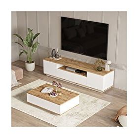 Robin Home Loft Orta Sehpa 2'li Set Tv Ünitesi