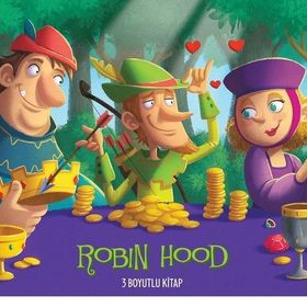 Robin Hood (3 Boyutlu Kitap) - Kolektif
