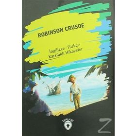 Robinson Crusoe İngilizce Türkçe Karşılıklı Hikayeler - Metin Gökçe
