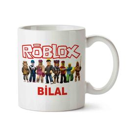 Roblox Karakterler Kişiye Özel İstediğiniz İsim Yazılır Baskılı Kupa