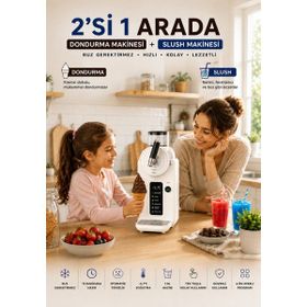Robo 2in1 Slush ve Dondurma Makinesi