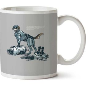 Robo Pup Robocop Dog Baskılı Kupa