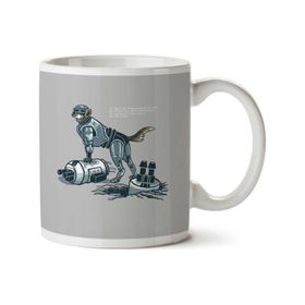 Robo Pup Robocop Dog Baskılı Kupa