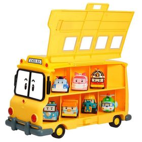Robocar 83148 Poli Okul Otobüsü Figür Kutusu